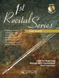 1st Recital Series for Flute Solos for Beginning through Early Intermediate lev